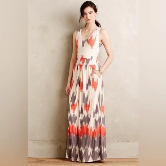 Anthropologie Maeve Sabine Maxi Dress size M - Picture 1 of 16